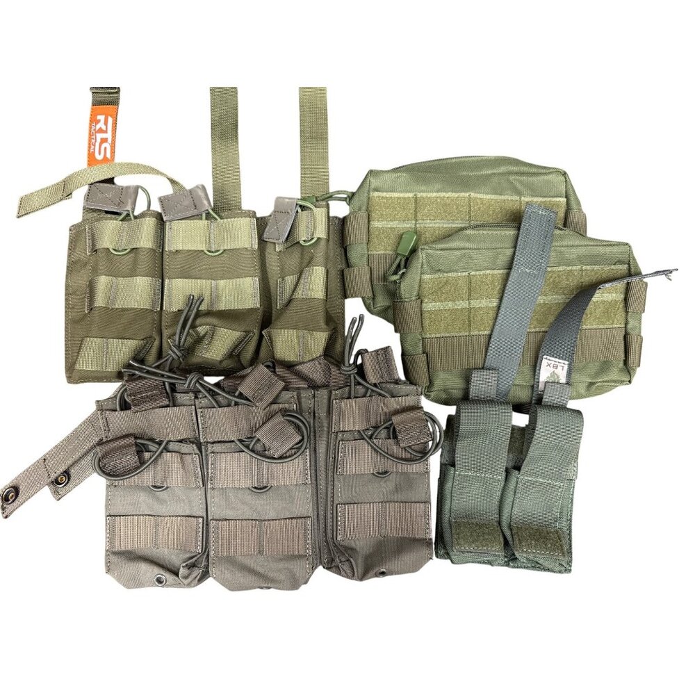 Molle Pouch Lot of 5 Shellback RTS Tactical Mag Pouch NEW